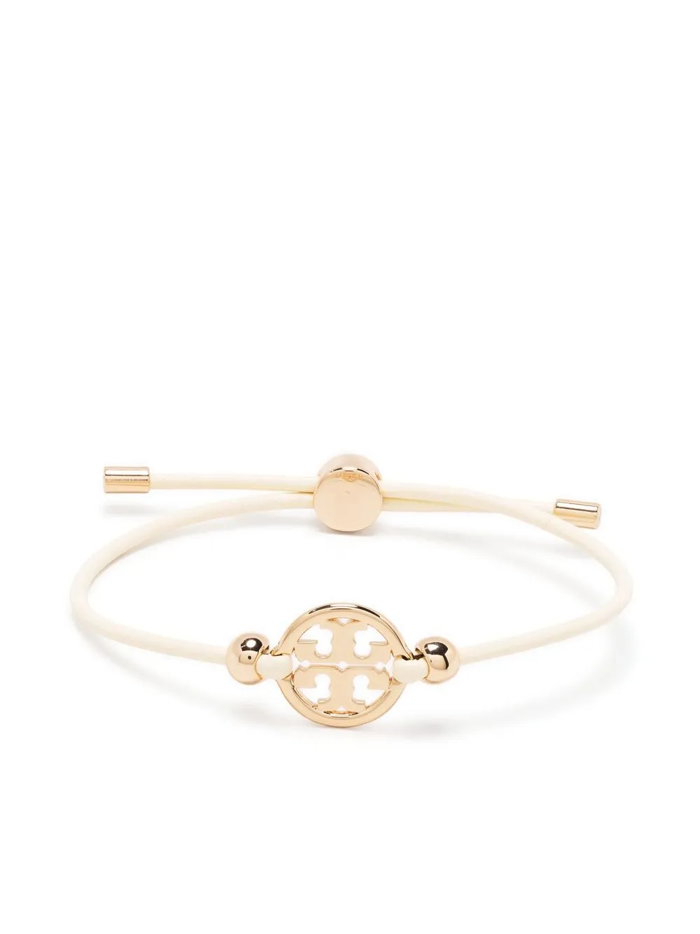 Tory Burch Pulsera de cuero con colgante